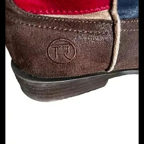 ROPER Big Kids’ American Patriot  Square Toe Boots Faux Leather Size 3 - Picture 3 of 7